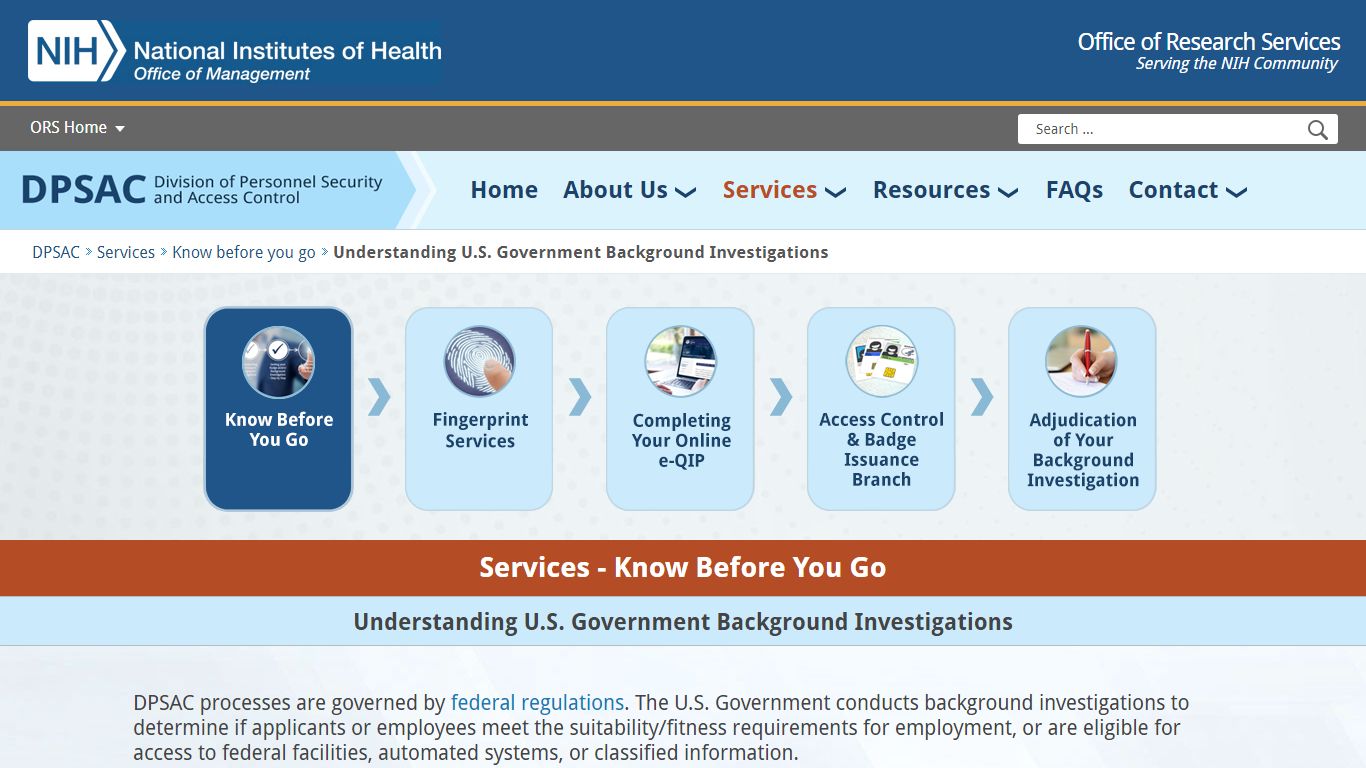 Understanding U.S. Government Background Investigations